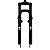 Garfo Suspensão Bike Aro 29 Standard Rosca Fina + Caixa 21.1mm Mons Bike - Imagem 5