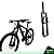 Garfo Suspensão Bike Aro 29 Standard Rosca Fina + Caixa 21.1mm Mons Bike - Imagem 7