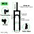 Garfo Suspensão Bike Aro 29 Mtb Aheadset + Kit Freio A Disco Bike Mons Bike - Imagem 2