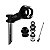 Mesinha Avanço Suporte Guidão 31.8mm Bike Standard + Caixa Direção Cor Preto - Imagem 1