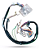 Chicote Rede Superior Lavadora Electrolux Lac12 A06061701 (PNC: 900941463-00 900941464-00) - Imagem 1