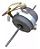Motor Ar Condicionado Electrolux Ec07f Ee07f Ec07r 220v 1/15cv RPM 1040/900 0.45/0.35A - Imagem 1