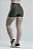 Shorts Strong Mulher Elástica - Verde Militar - Imagem 1