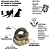 Mordedor Dental Donuts Junior 2 unidades (couro bovino com pelos) - Imagem 2