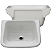 Tanque Decoralita 50x40 Branco Sintético - Imagem 2