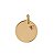 Medalha Birthstone Outubro (turmalina rosa) - Imagem 1