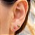 Studs Trio Rubis, Esmeraldas e Safiras - Imagem 2