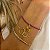Pulseira Corindon Rubi Ouro 18k - Imagem 2