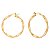 Argolas Basics Torcidas G - Imagem 1