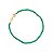 Pulseira Ônix verde Ouro 18k - Imagem 1