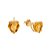Brincos Love G Citrino - Imagem 1