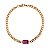 Pulseira Groumet Rodolita - Imagem 1