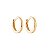 Mini Argolas Gold - Imagem 1