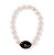 Pulseira Solara Ágata Negra Ouro 18k - Imagem 1