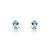 Brinco Alvorada Topázio Azul - Imagem 3