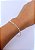 Pulseira Bolinhas Quartzo Rosa - Imagem 1