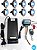 Kit de Iluminação 8 Refletores Tiny Led Slim 10W Inox RGB + Painel Tinny 10W RGB Light Tech - Imagem 1