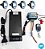 Kit de Iluminação 4 Refletores Tiny Led Slim 20W Inox RGB + Painel Tinny 20W RGB Light Tech - Imagem 1