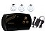 Kit 3 Ieds RGB 18 w ABS 140 mm + Comando + Fonte Wi-Fi - Luxpool - Imagem 1