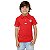Camisa Polo Infantil Internacional Vermelha Oficial - Imagem 1