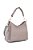 BOLSA COURO LISO GRANDE MACIA BEGE AMÊNDOA CÓD-443 - Imagem 2