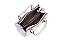 BOLSA COURO TOTE MÉDIA ESTRUTURADA  BRANCO OFF CÓD-525 - Imagem 4
