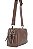 BOLSA COURO MÉDIA MACIA RETANGULAR MARROM WHISKY CÓD-529 - Imagem 2