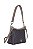 BOLSA COURO MÉDIA TRANSVERSAL MONOGRAMA SG COM BEGE CARAMELO CÓD-553 - Imagem 2