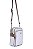 BOLSA COURO PEQUENA TRANSVERSAL BRANCO OFF SG CÓD-554 - Imagem 3