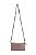 BOLSA COURO PEQUENA COM DIVISÓRIAS MARROM MOCHA SG CÓD-5472 - Imagem 1