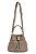 BOLSA COURO BUCKET MÉDIA MARROM CARAMELO CÓD-599 - Imagem 1
