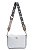 BOLSA COURO PEQUENA ESTRUTURADA BRANCO OFF PADRÃO CÓD-584 - Imagem 1