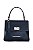 BOLSA COURO MÉDIA ESTRUTURADA PRETO CÓD-664 - Imagem 1
