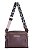 BOLSA COURO MÉDIA TRANSVERSAL ALÇA SG MARROM CAFÉ CÓD-272 - Imagem 1