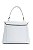 BOLSA COURO MÉDIA ESTRUTURADA BRANCO OFF CÓD-664 - Imagem 3