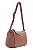 BOLSA COURO GRANDE QUADRADA MARROM WHISKY CÓD-682 - Imagem 2