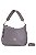 BOLSA COURO GRANDE MACIA CINZA RATO CÓD-595 - Imagem 1