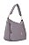 BOLSA COURO GRANDE MACIA CINZA RATO CÓD-595 - Imagem 2