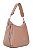 BOLSA COURO GRANDE MACIA MARROM CARAMELO CÓD-595 - Imagem 2