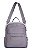 MOCHILA E BOLSA COURO GRANDE MACIA CINZA RATO CÓD-654 - Imagem 1