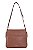 BOLSA EM COURO MÉDIA TRANSVERSAL MARROM WHISKY CÓD-810 - Imagem 1