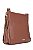 BOLSA EM COURO MÉDIA TRANSVERSAL MARROM WHISKY CÓD-810 - Imagem 2