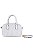 BOLSA EM COURO PEQUENA BRANCO OFF CÓD-804 - Imagem 1