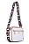 BOLSA EM COURO PEQUENA TRANSVERSAL BRANCO OFF CÓD-807 - Imagem 2