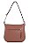 BOLSA EM COURO GRANDE TRANSVERSAL MARROM WHISKY CÓD- 823 - Imagem 3