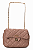 BOLSA PEQUENA MATELASSÊ CÓD-400 MARROM MOCHA - Imagem 1