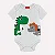 Conjunto Bebê Menino Kyly Dinossauro Body e Bermuda 100% Algodão - Imagem 7