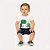 Conjunto Bebê Menino Kyly Dinossauro Body e Bermuda 100% Algodão - Imagem 5