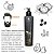 Kit Shampoo ice, condicionador Barba e pomada efeito seco Matte - Imagem 6