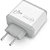 Carregador USB + USB Tipo C 3A WC2S-PDQC Branco ELG - Imagem 4